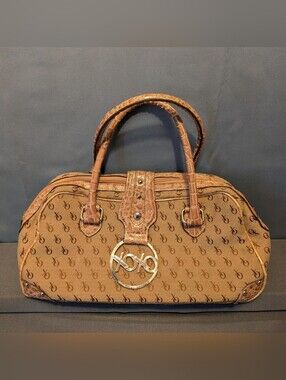 Vintage XOXO Monogram Satchel